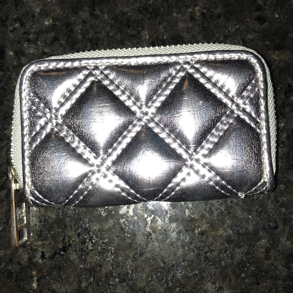 Marc Jacobs Quilted Zip Around Mini Wallet